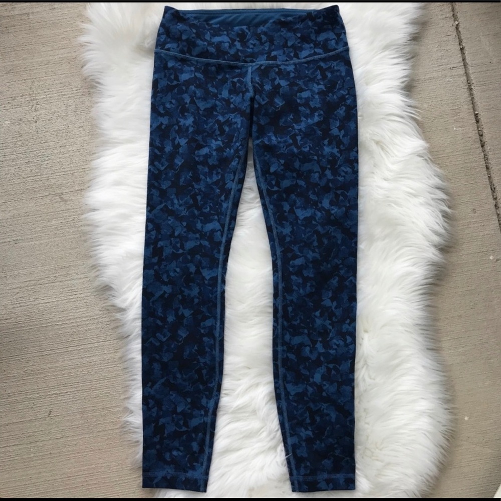 Lululemon Wunder Under Pant Mystic Jungle Hawk